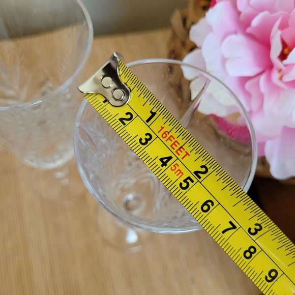 Crystal Champagne Glasses Set of 4 *NWT* - Picture 4 of 10